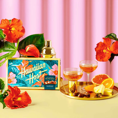 【セット割引】ハイビスカス マカダミアナッツチョコレート(12粒)4箱セット